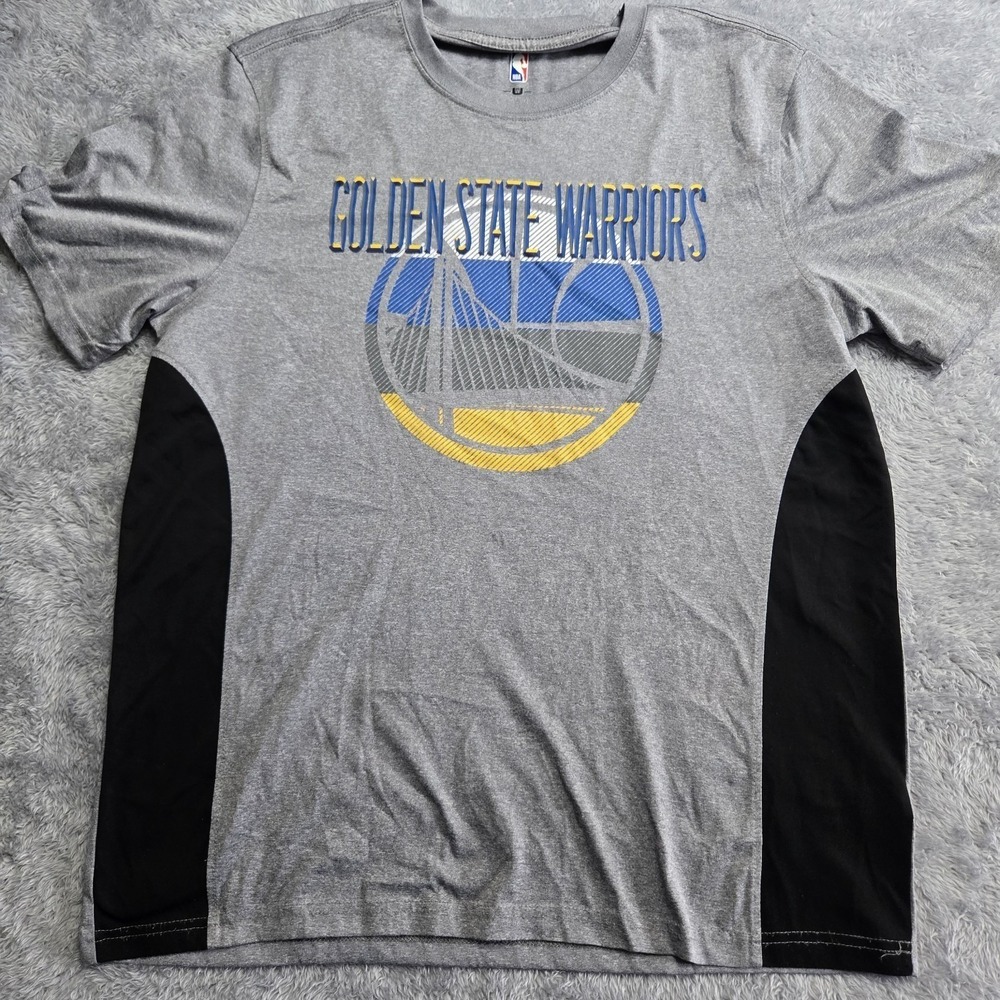 NBA Golden State Warriors Stephen Curry 30 T-Shirt Mens XL Gray Basketball Tee